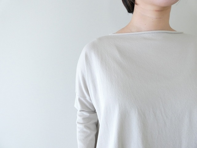 evam eva(エヴァムエヴァ) cotton wide pulloverの商品画像4