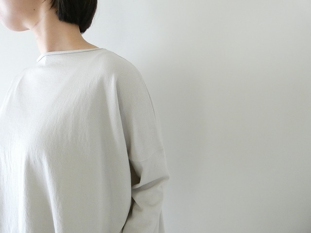 evam eva(エヴァムエヴァ) cotton wide pulloverの商品画像5