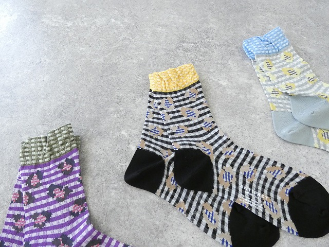 ANTIPAST(アンティパスト) JUNGLE CHECK SOCKSの商品画像6