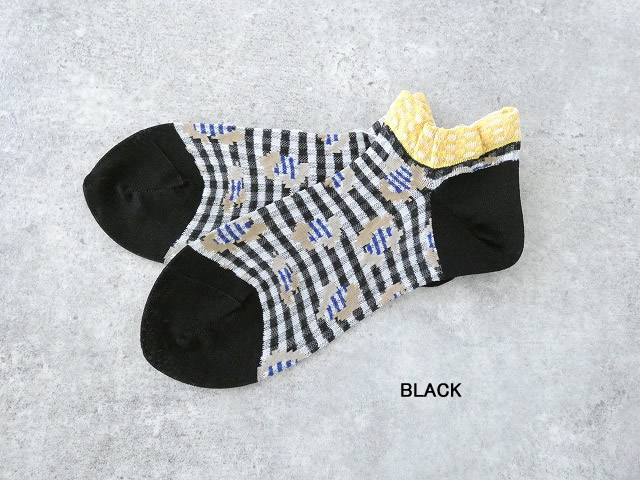 ANTIPAST(アンティパスト) JUNGLE CHECK COVER SOCKSの商品画像3