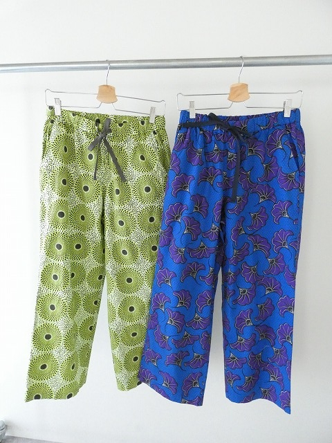 le glazik(ル・グラジック) バティックプリントドロストパンツ BTK_DRAWSTRING PANTSの商品画像8