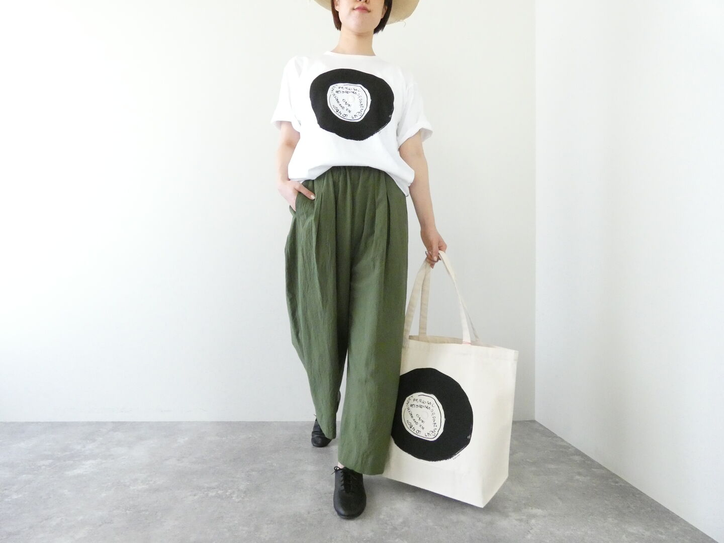 CLASKA(クラスカ) レコードTシャツ(6111-0465) CLASKA(クラスカ) レコードTシャツ(6111-0465)