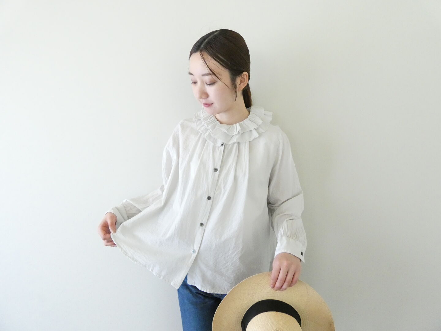 HAU(ハウ) blouse ciel(6211-0096) HAU(ハウ) blouse ciel(6211-0096)