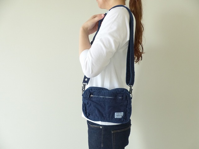 吉田カバン Porter ポーター ディープブルーショルダーバッグ Deep Blue Shoulder Bag 630 Space Moo