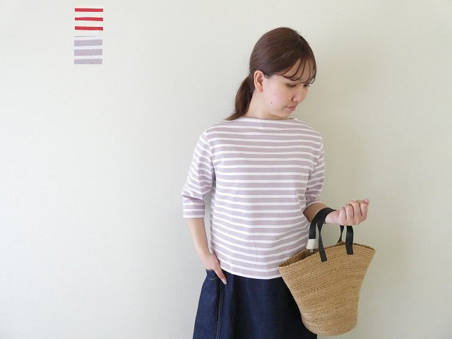 ORCIVAL(オーシバル) ショート丈ボートネックショートスリーブプルオーバー(B512) ORCIVAL(オーシバル) ショート丈ボートネックショートスリーブプルオーバー(B512)