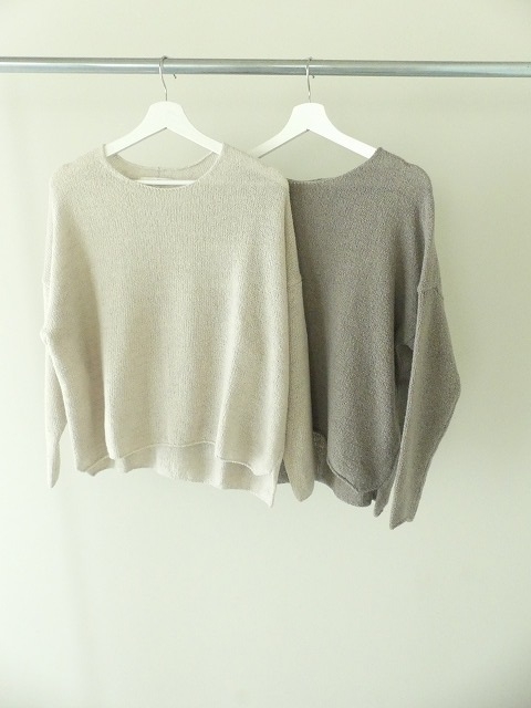 evam eva(エヴァムエヴァ) renew-wool pullover(E233K101) | SPACE MOO