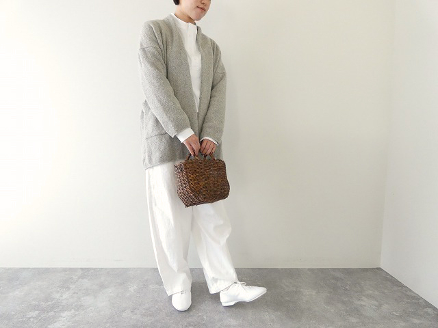 evam eva(エヴァムエヴァ) boucle yarn robe(E253K217) evam eva(エヴァムエヴァ) boucle yarn robe(E253K217)