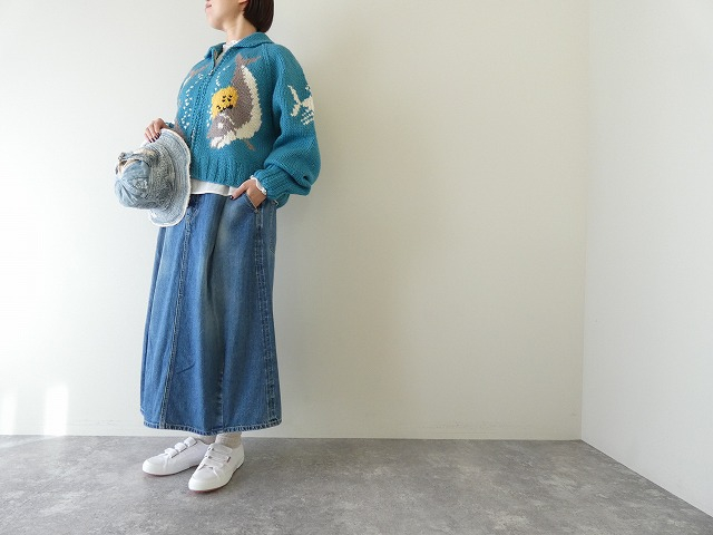 KAPITAL(キャピタル) ハンドニット PECKISH TROUT ZIPボレロ(K2511KN155) KAPITAL(キャピタル) ハンドニット PECKISH TROUT ZIPボレロ(K2511KN155)