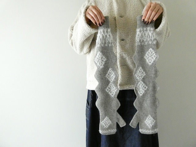 KAPITAL(キャピタル) 10GウールGIZAGIZAアームウォーマー(K2511XG558) KAPITAL(キャピタル) 10GウールGIZAGIZAアームウォーマー(K2511XG558)