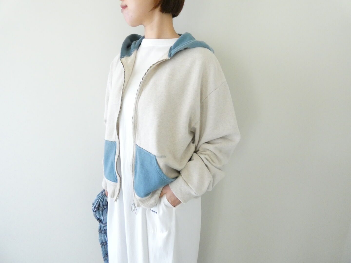 KAPITAL(キャピタル) TOP裏毛2TONE ZIP UP GYMパーカー(K2603LC084) KAPITAL(キャピタル) TOP裏毛2TONE ZIP UP GYMパーカー(K2603LC084)