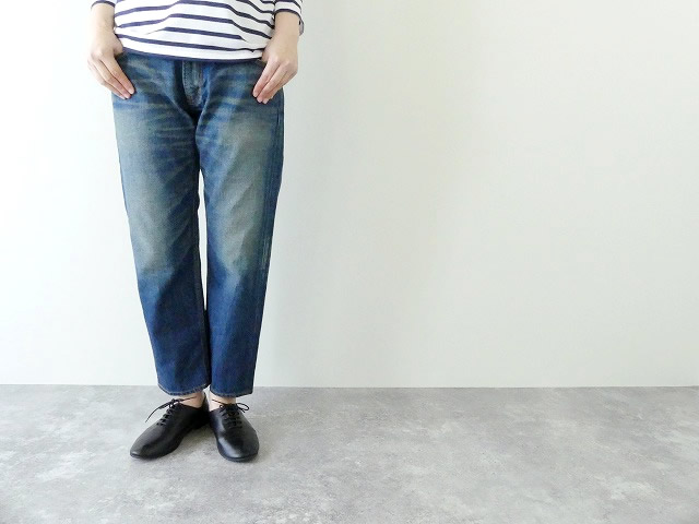 MidiUmi(ミディウミ) 4/5 length denim pants(2-71274)(2-71274D