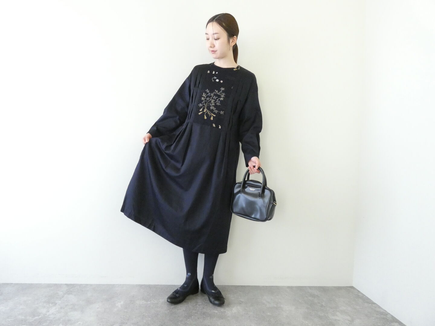 ANTIPAST(アンティパスト) PEANUT TREE SOCK KNIT DRESS(NOP207-826) ANTIPAST(アンティパスト) PEANUT TREE SOCK KNIT DRESS(NOP207-826)