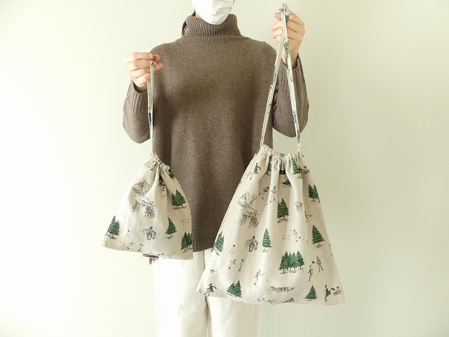 R&D.M(オールドマンズテーラー) WEEKEND HILL DRAWSTRING BAG L-size