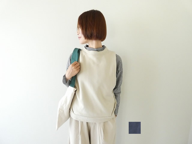 sabbatum(サバタム) 裏毛カシュクールベスト(SA-29201) sabbatum(サバタム) 裏毛カシュクールベスト(SA-29201)