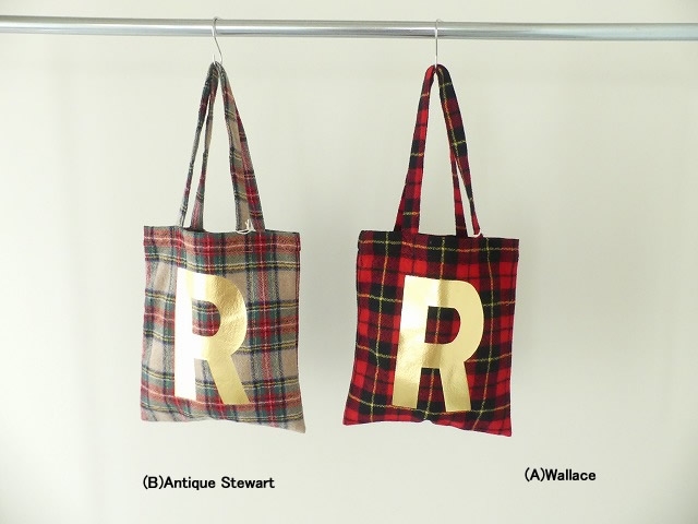 WOOL TARTAN CHECK TOTE BAGの商品画像3