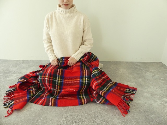 TWEED MILL(ツイードミル) Pure New Wool Stole(70-183) | SPACE MOO