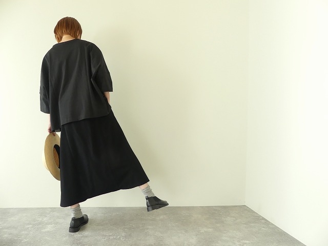 evam eva vie(エヴァムエヴァヴィー) flannel cotton wool sarrouel